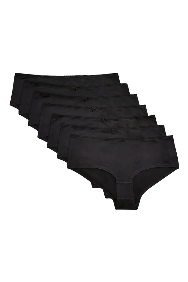 Трусы в упаковке из 7 штук Next, Black