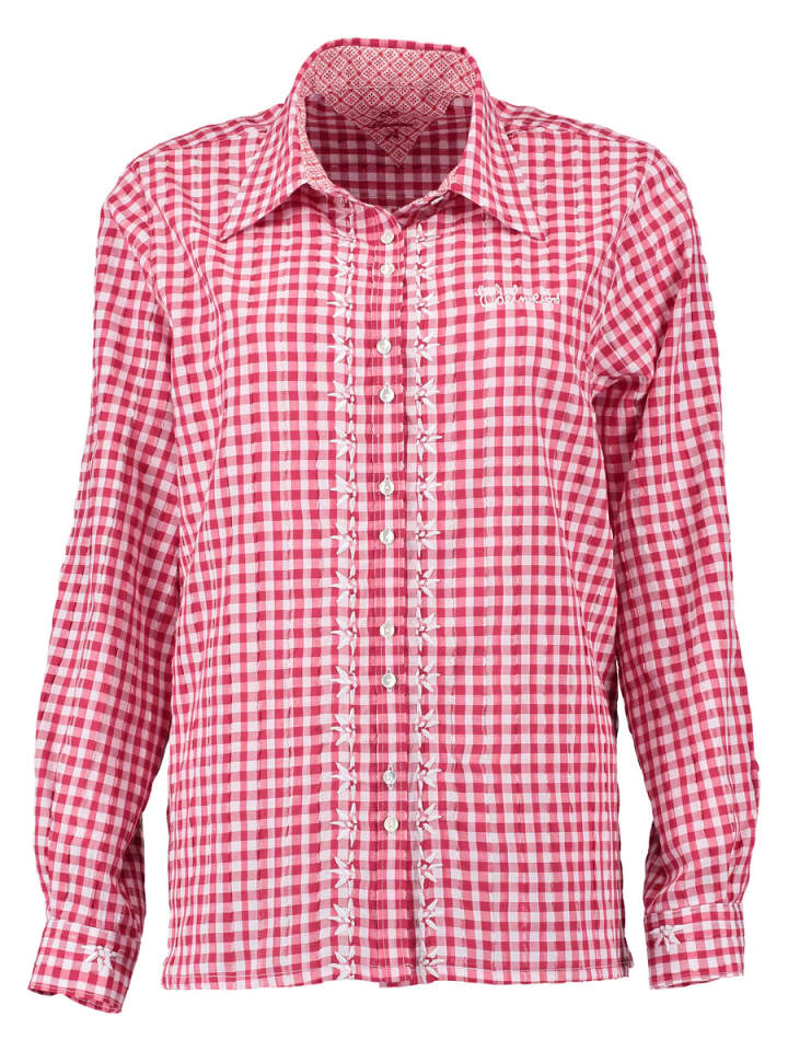 

OS-Trachten Традиционная блузка Flede средне-красного цвета