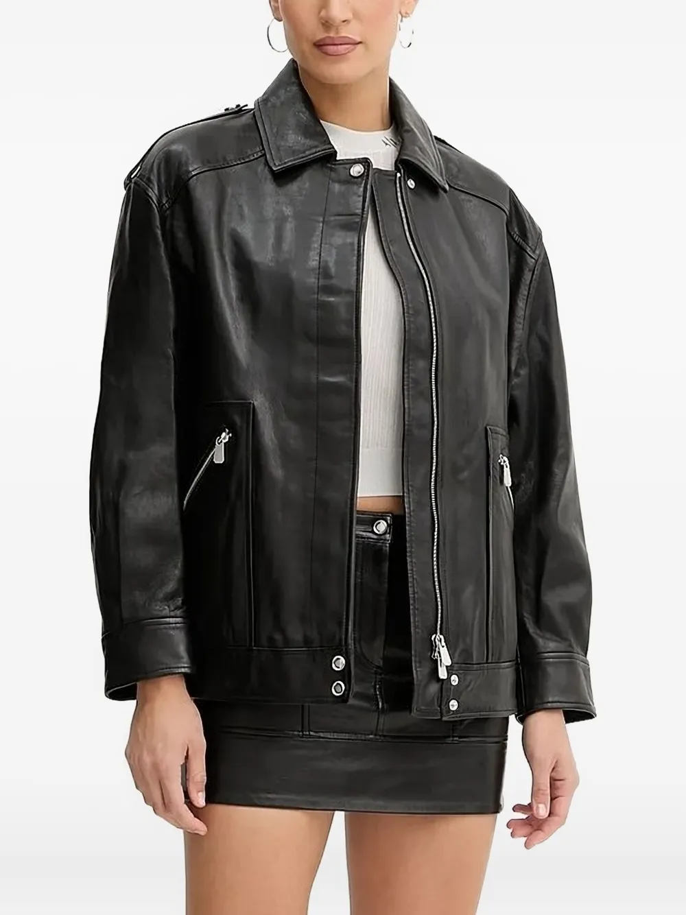 

Футболка в рубчик Armani Exchange, белый