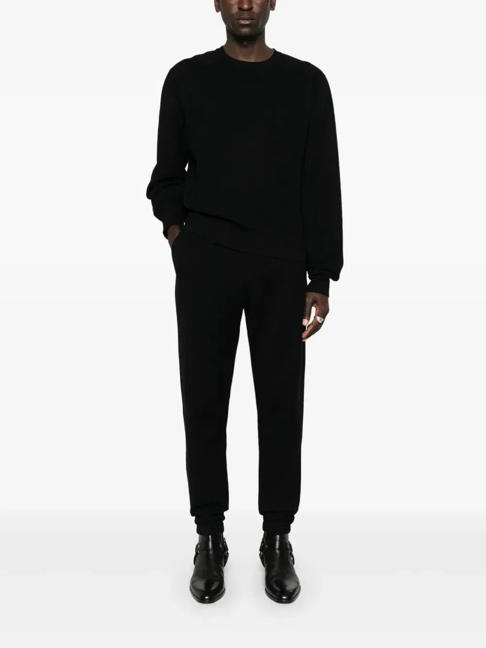 Спортивные штаны с логотипом Кассандра Saint Laurent, черный — фото 2