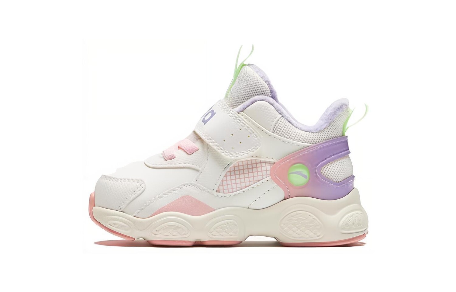 

Кроссовки Anta kids Toddler Shoes TD Low-top White/Purple