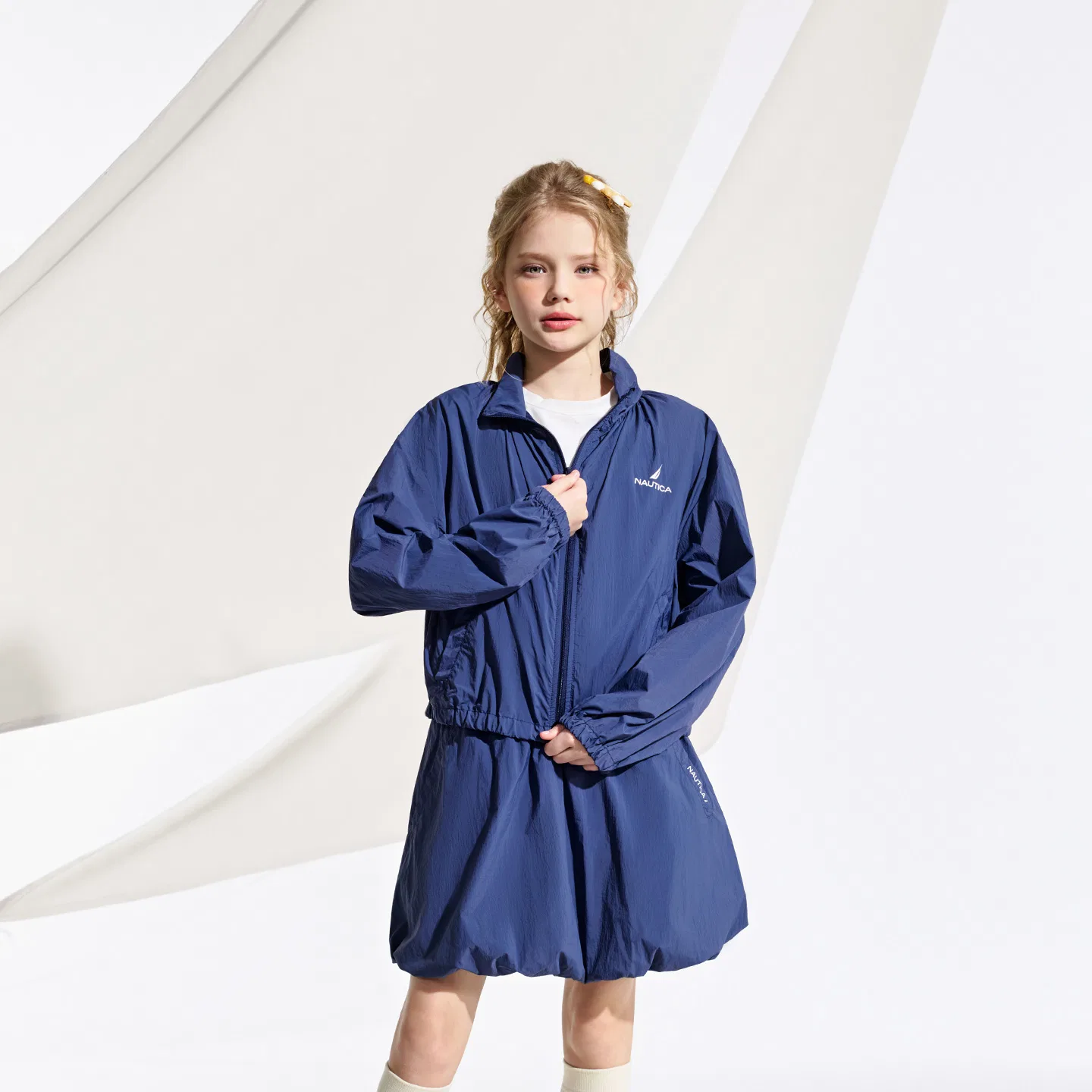 Детская солнцезащитная одежда Nautica белая — фото 4