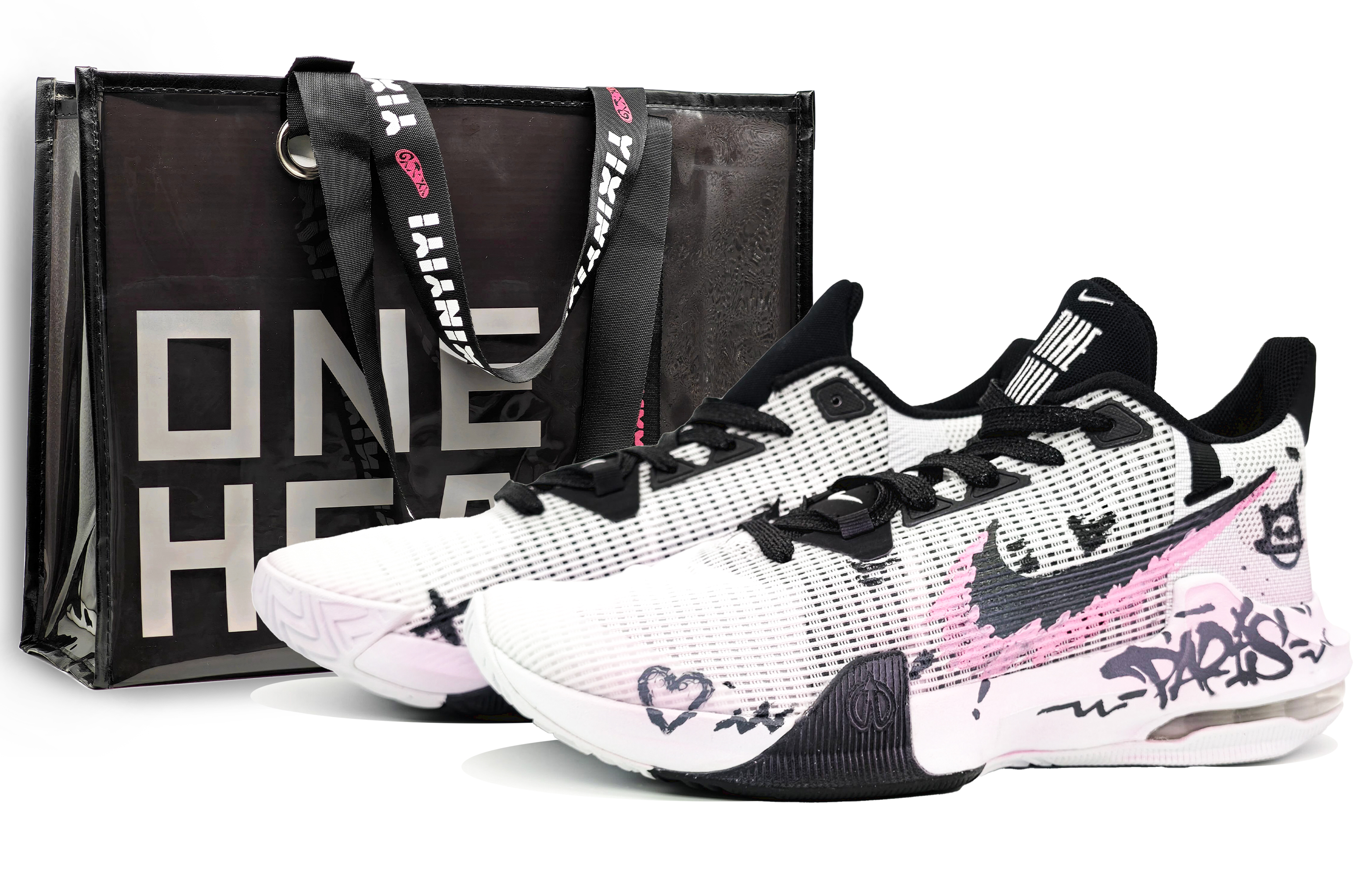 

Nike Баскетбольные кроссовки Air Max Impact 3 с антискользящим покрытием, устойчивые к истиранию, низкие, мужские, цвет Energetic Pink