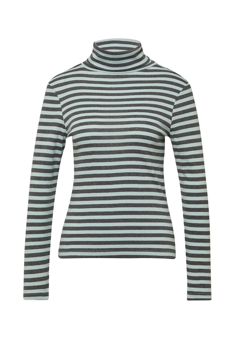 

Топ s.Oliver Long sleeved top, Graphit/Light Grey