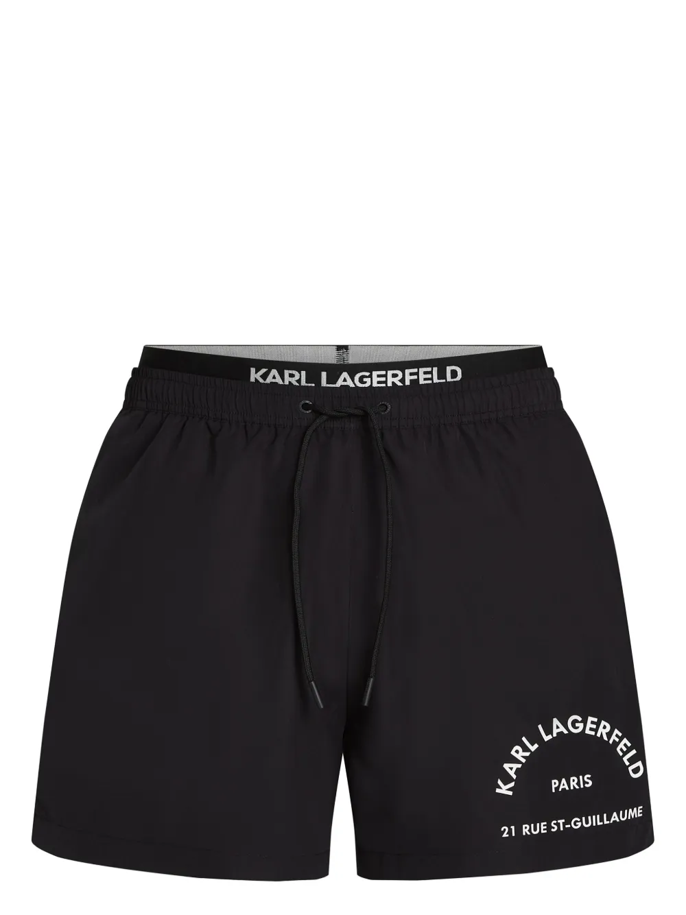 

Плавки-шорты Rue St-Guillaume KARL LAGERFELD, черный