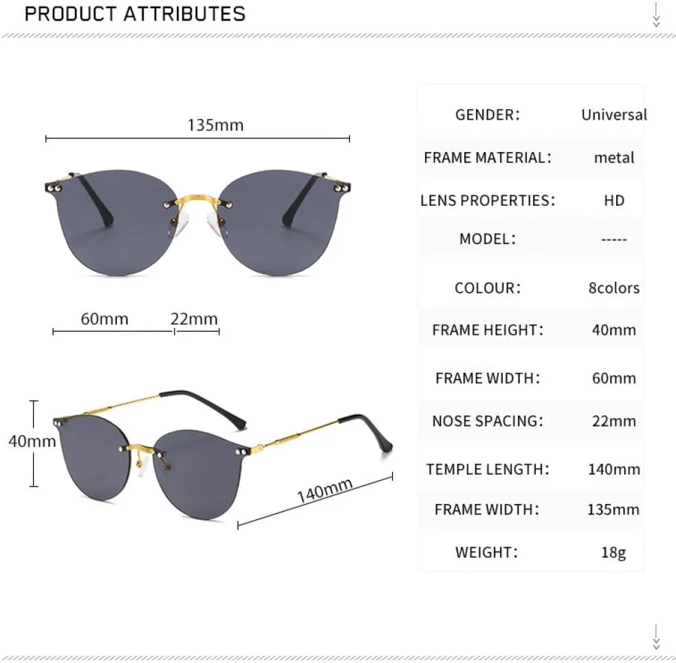 

Солнцезащитные очки MUTYNE с синим градиентом и металлическим покрытием, мужские и женские, без оправы, маленькие овальные, для мужчин, очки без оправы, Pink