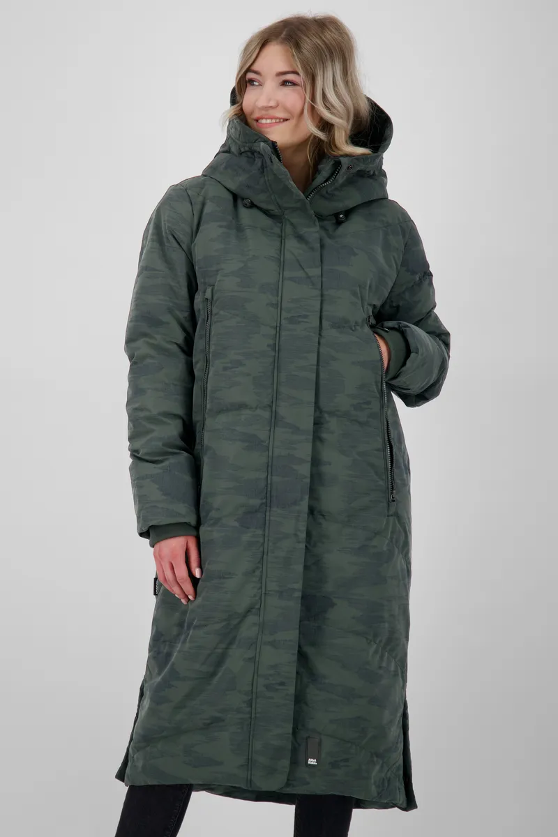 

Короткая куртка Alife & Kickin "JunaAK B Parka Women", цвет Dark Forest