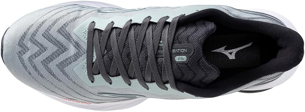 Мужские кроссовки Mizuno Wave Creation 25, белый/серый — фото 4