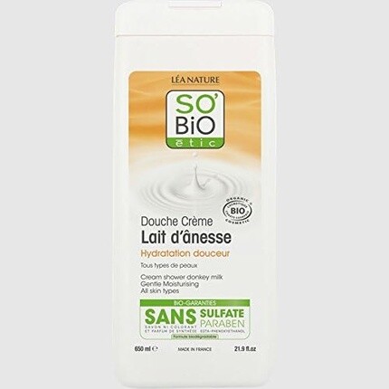 So 'Bio Étic Organic Cream Asses Молочный гель для душа 650 мл So'bio Étic — фото 2