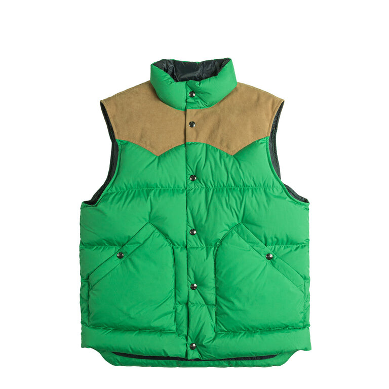 

Пуховик Western Down Vest Woolrich, зеленый
