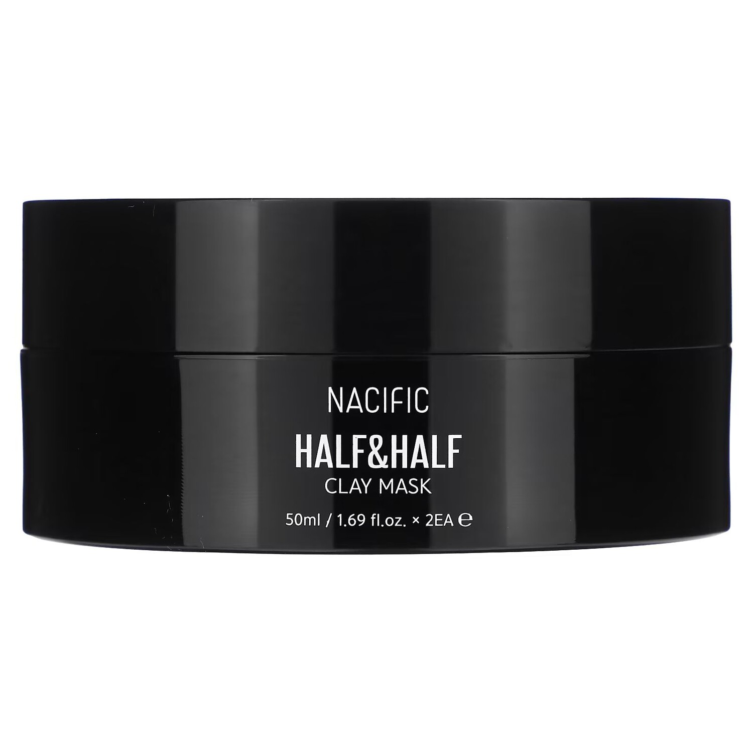 

Half & Half, глиняная косметическая маска, 2 глиняные маски, 1,69 жидких унций (50 мл) каждая Nacific
