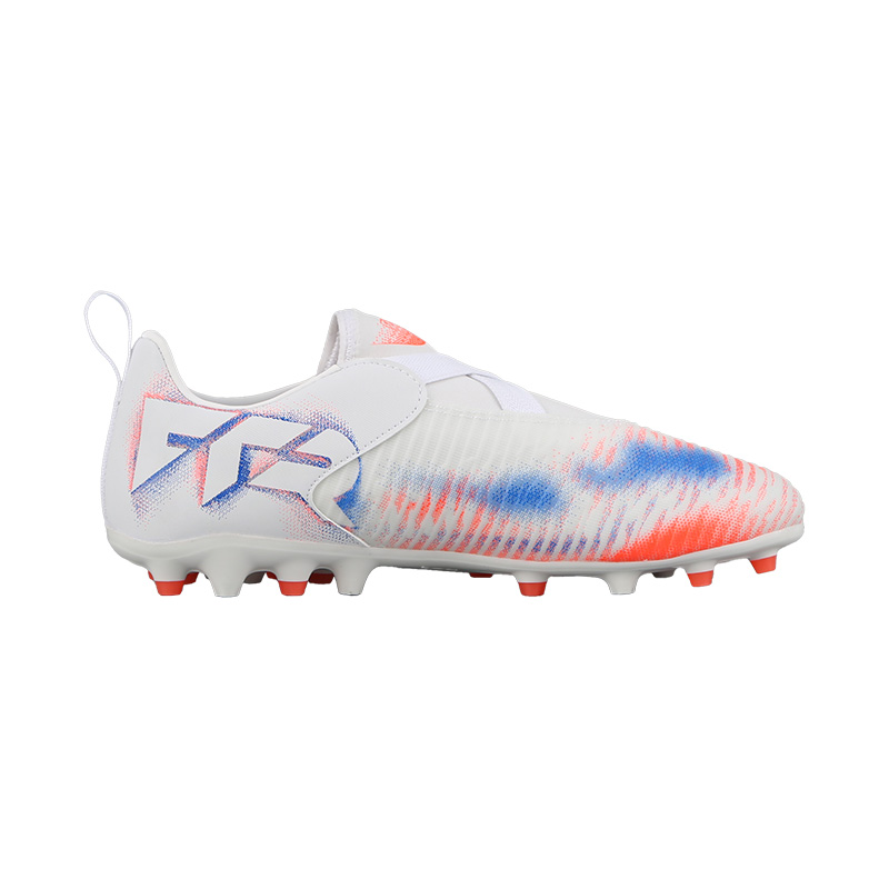 PUMA FUTURE 8 MATCH низкие детские футбольные бутсы белый красный kids' — фото 4