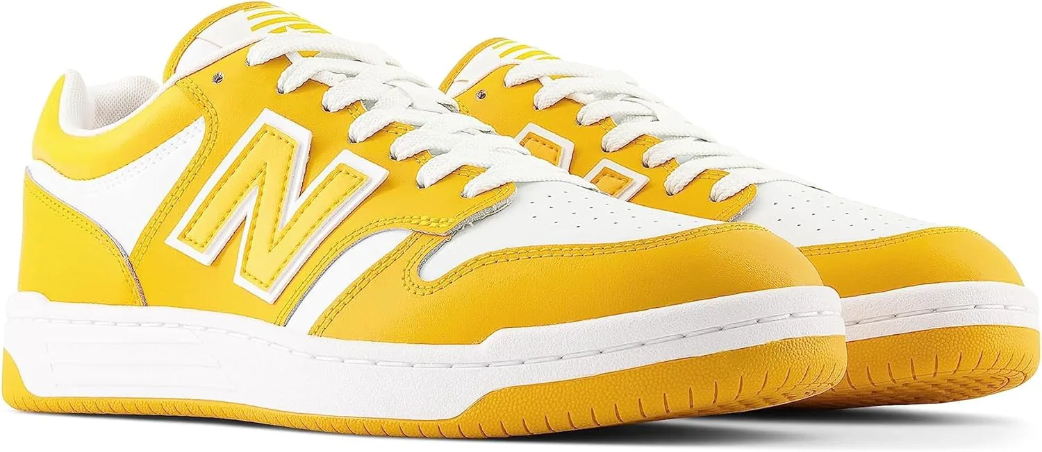 

Мужские кроссовки New Balance 480 V1, белый/золотой