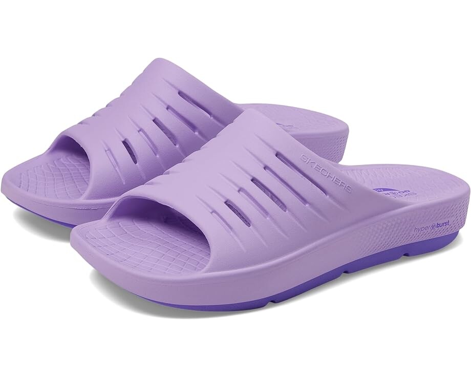 

Сандалии SKECHERS Performance GO Recover Refresh Slide Arch Fit - Contend 3 PT, цвет Lavender