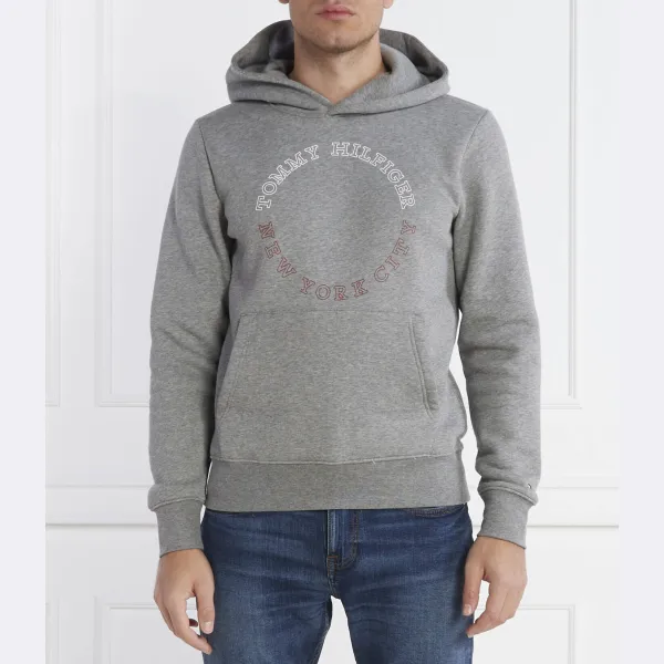 

Толстовка стандартного кроя Monotype Roundall Tommy Hilfiger, серый