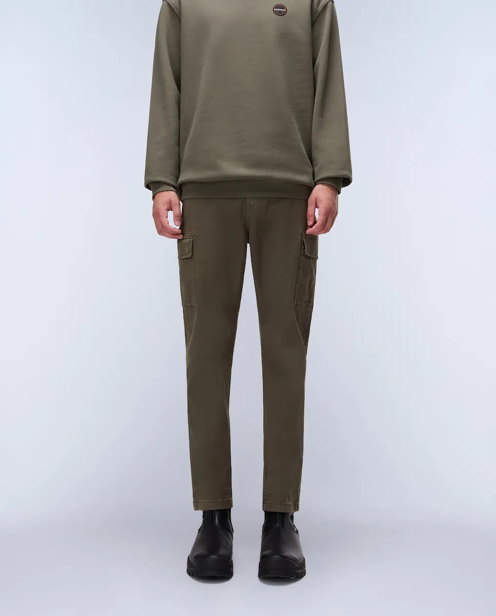 

Мужские черные брюки карго прямого кроя Napapijri