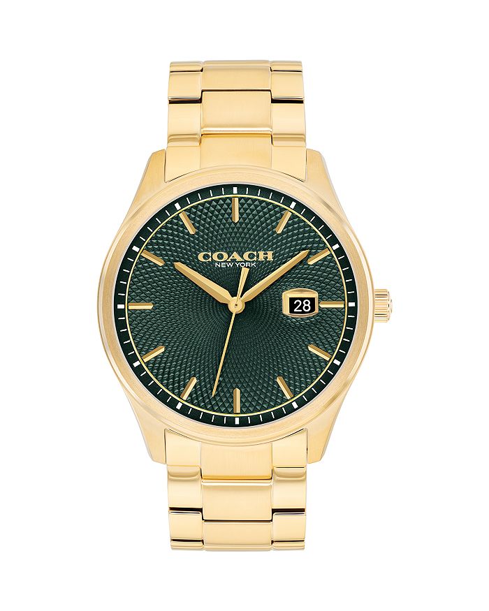 

Оливер, часы, 41 мм COACH, зеленый