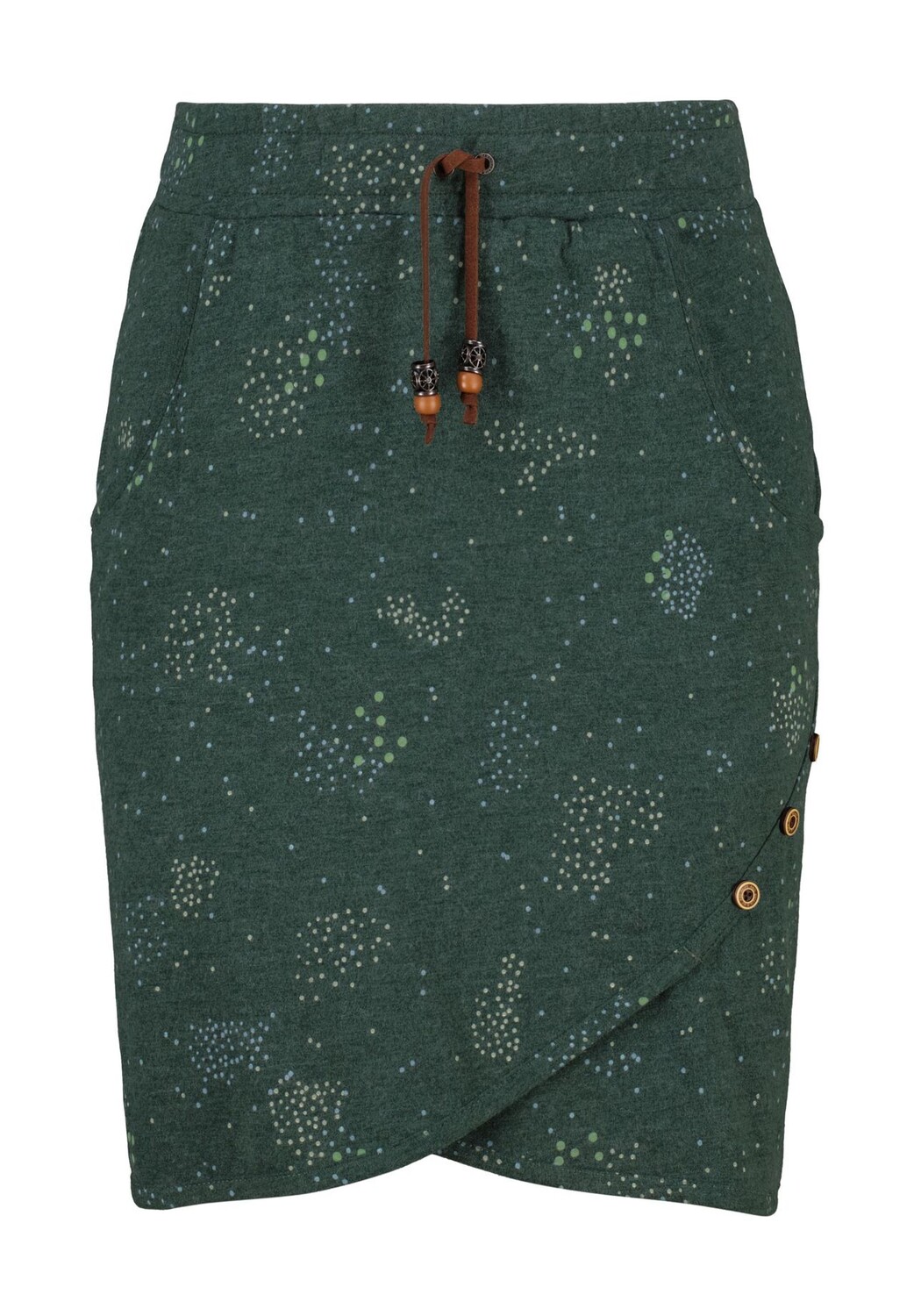 

LucyAK B Короткая юбка ALIFE AND KICKIN, цвет Dark Forest Melange