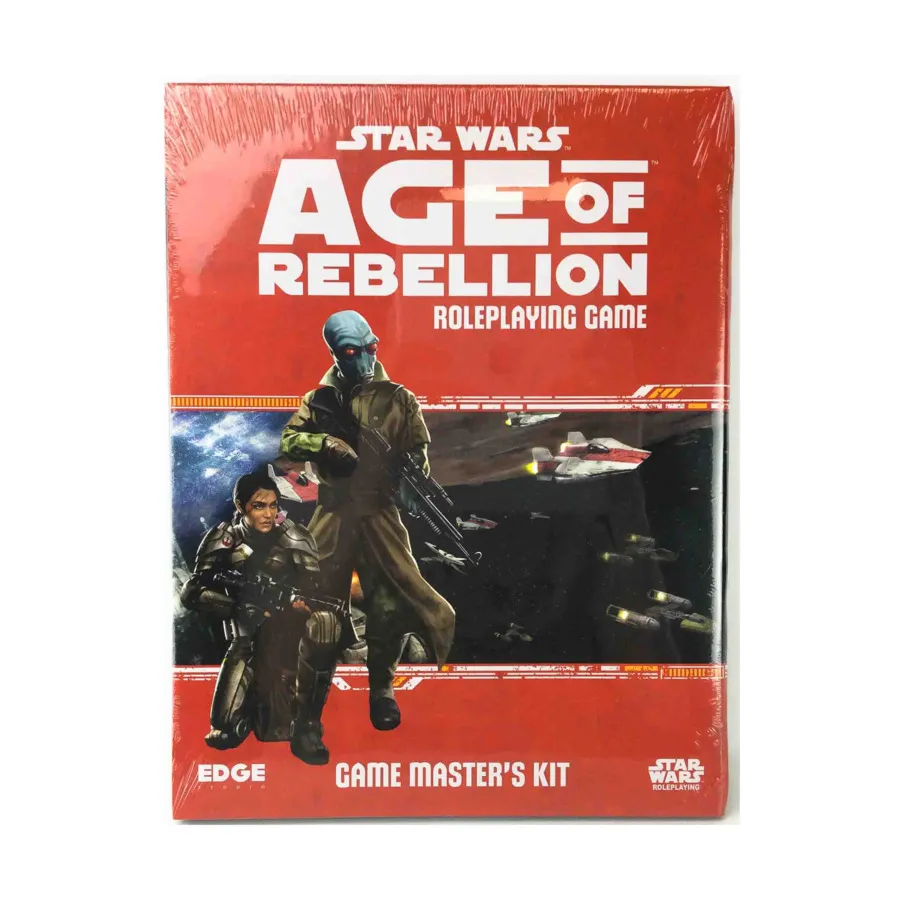 

Age of Rebellion - Game Master's Kit (2nd Printing), Star Wars RPG - Age of Rebellion (Edge Studio), твердый переплет