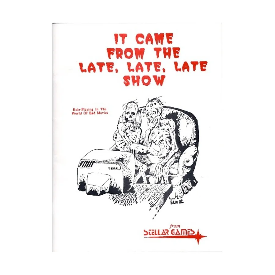 

It Came From the Late, Late, Late Show I (1st Edition, 2nd Printing), It Came from the Late, Late, Late Show, мягкая обложка