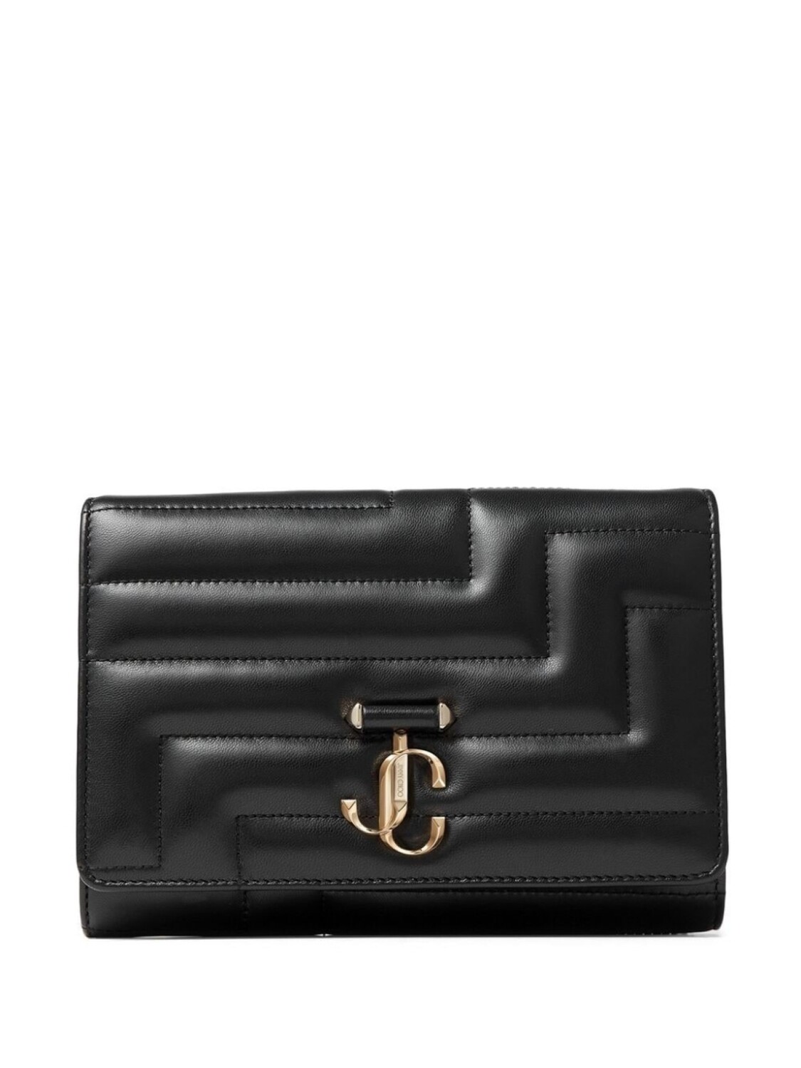 

Стеганый клатч Jimmy Choo Varenne, черный