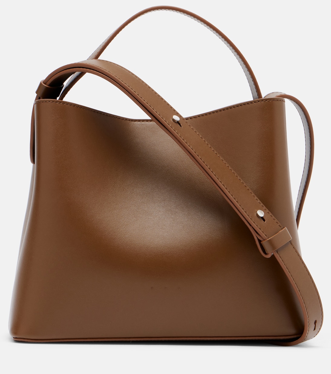 

Оригинальная мини-сумка Original Sac из кожи Aesther Ekme, 240 Brownie
