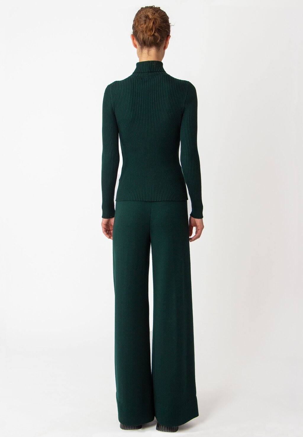 

Вязаный свитер ROLLNECK Ivko, темно-зеленый
