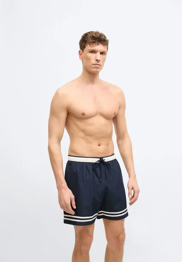 Плавки-Шорты maillot de bain Lacoste, Blackbird/Naturel Clair — фото 3