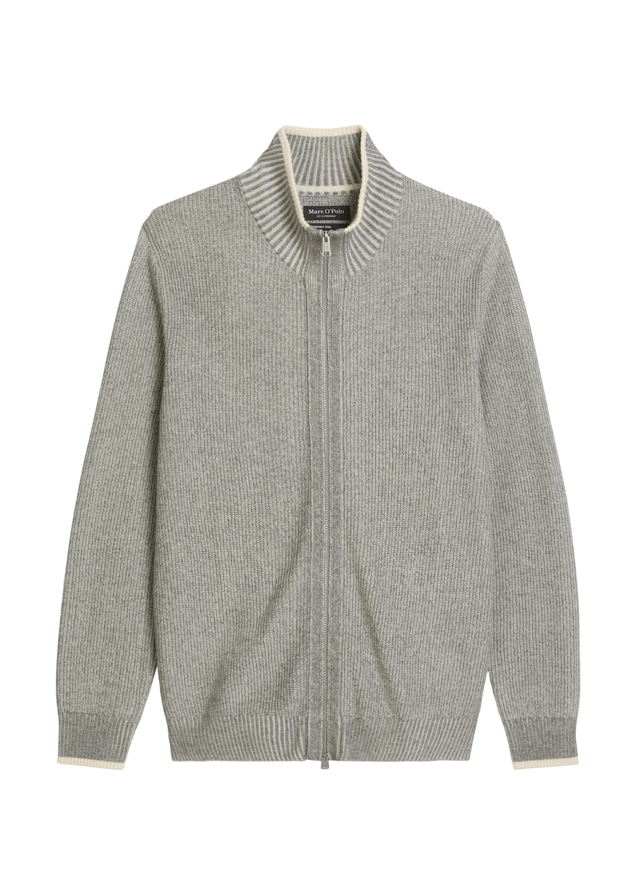 

Вязаный кардиган Marc O'Polo, светло-серый