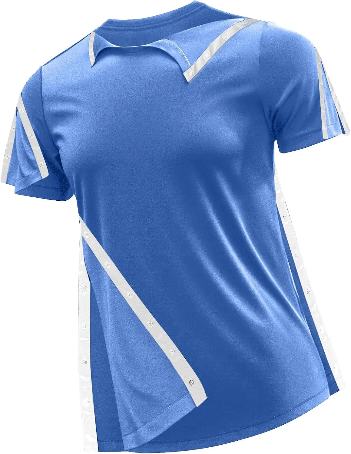 

Футболка для восстановления после операции на плече с коротким рукавом и застежкой-молнией Maopotoufu