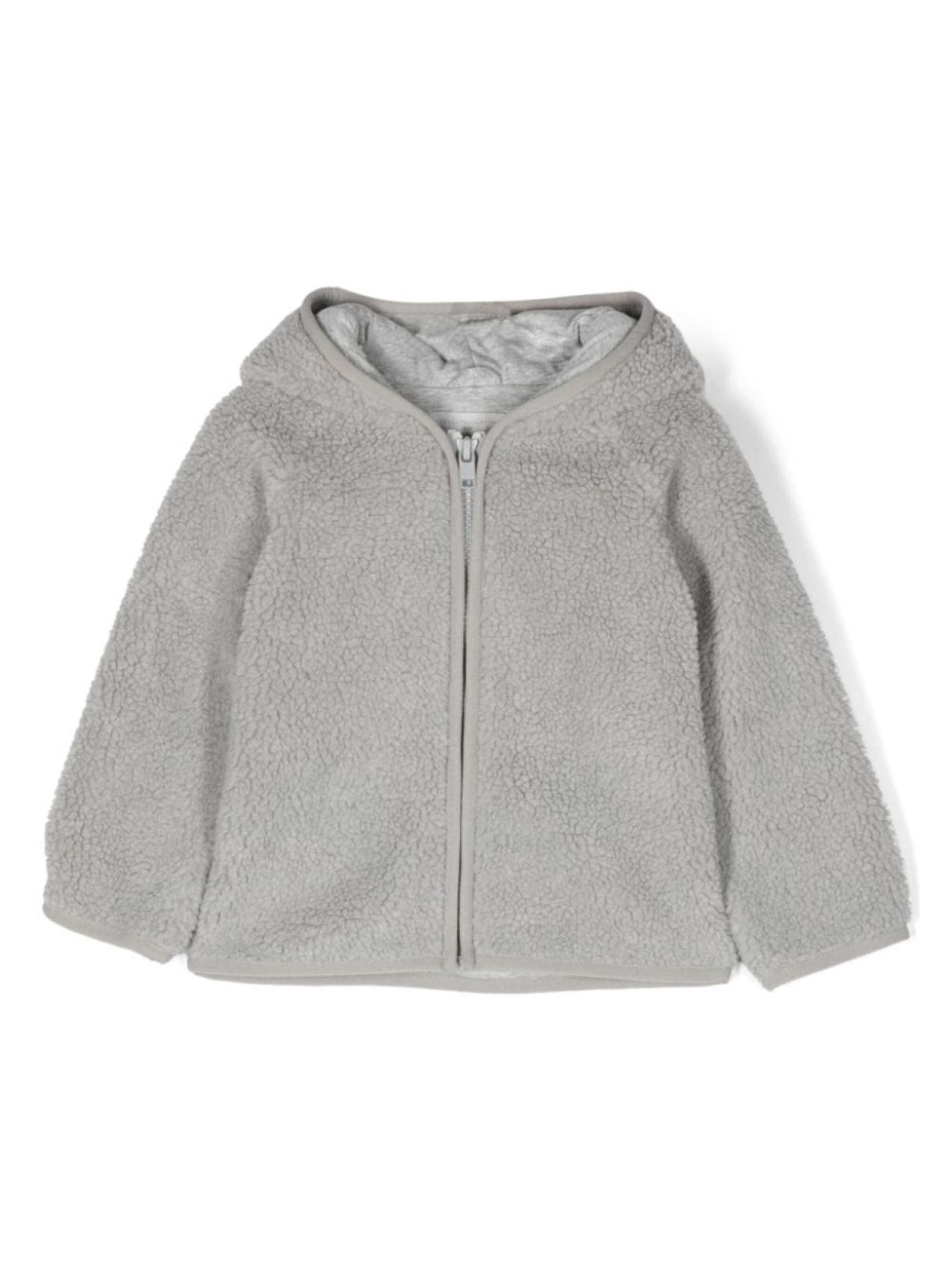 

Stella McCartney Kids флисовая куртка Bear Ear с капюшоном, серый