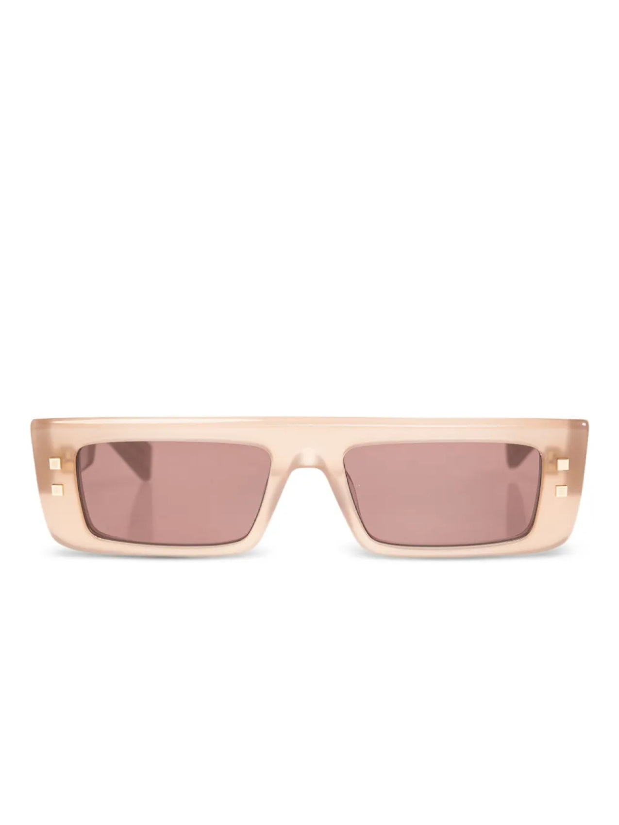 

Солнцезащитные очки в квадратной оправе Balmain Eyewear, нейтральный