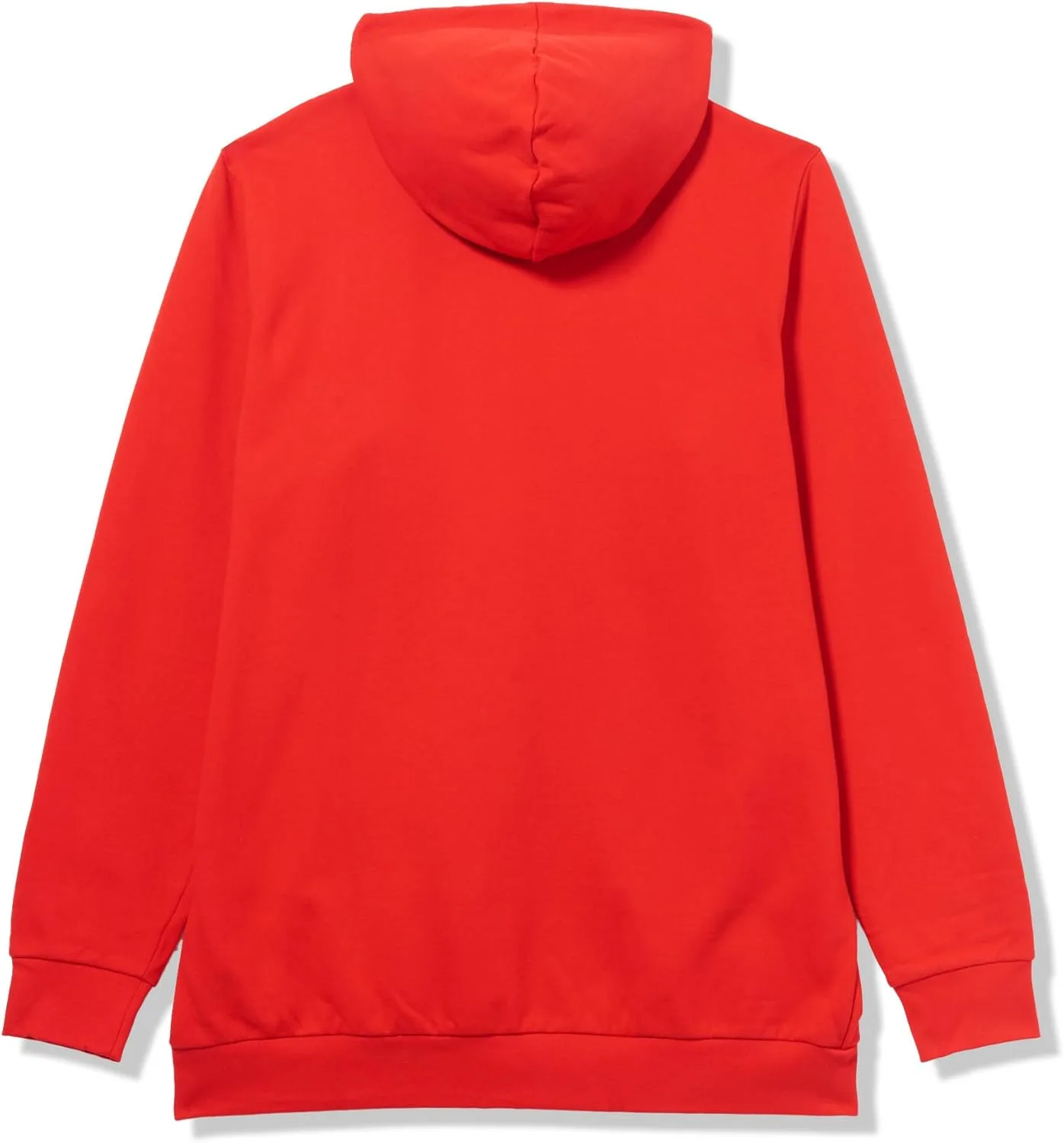 Толстовка Lacoste с капюшоном из флиса, удлиненный крой, красный — фото 3