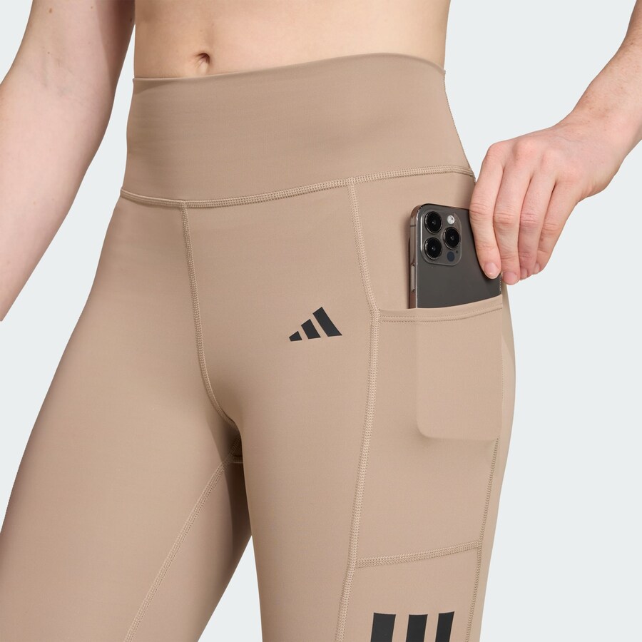 Узкие спортивные брюки ADIDAS PERFORMANCE Optime, коричневый — фото 3