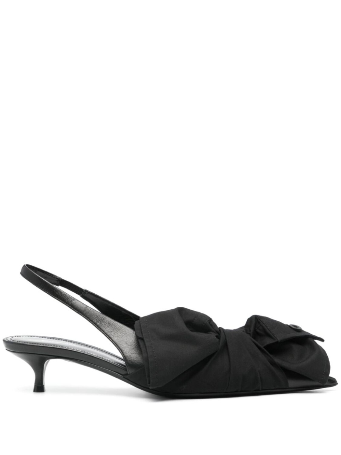 

Balenciaga туфли с бантом, черный