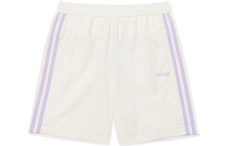 

Nerdy Повседневные шорты унисекс кремового цвета