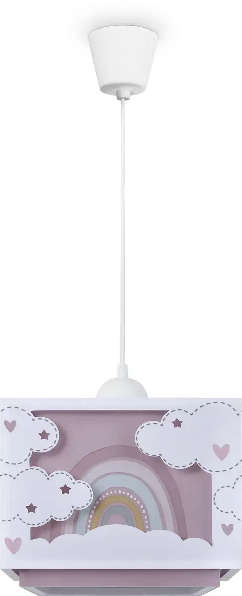 

Paco Home Подвесной светильник "GRETA", 1 лампочка, лампа E27 | без лампочек Высота: 24,5 см, белый