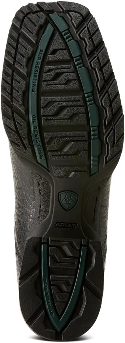 Мужские вестерн-бутсы Ariat Hybrid Low Boy, черный — фото 3
