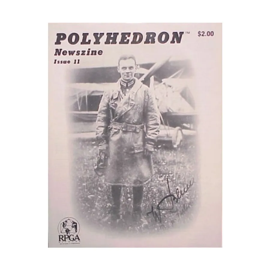 

Журнал #11 "Dawn Patrol, Encounters", Polyhedron Magazine #01 - #50