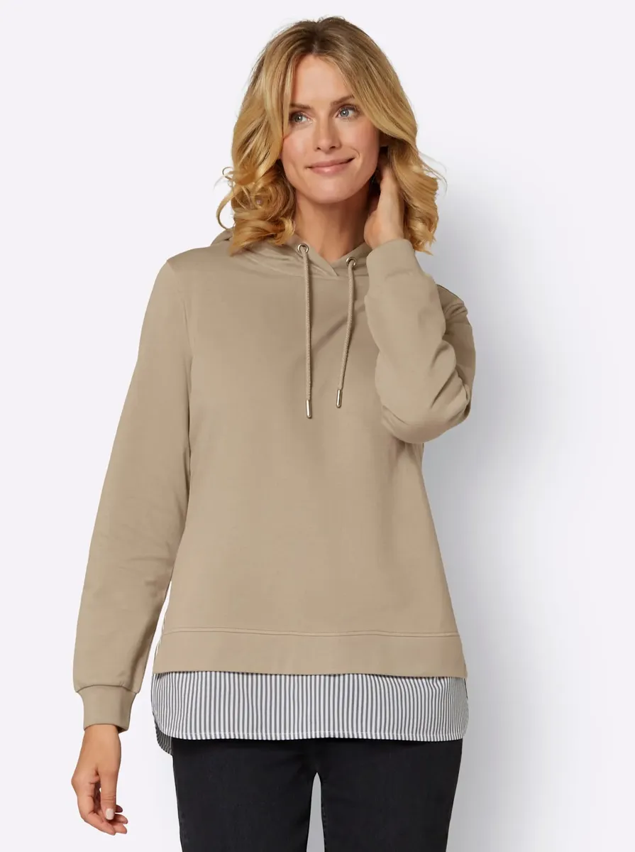 

Толстовка в стиле casual Casual Looks, цвет Sesam