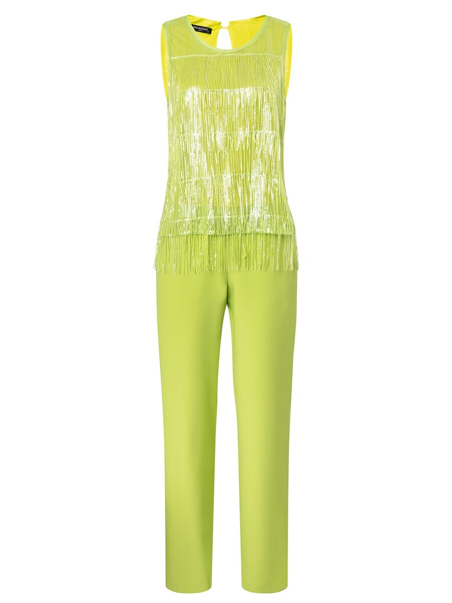 

Комбинезон Ana Alcazar Jumpsuit Riby, неоновый зеленый