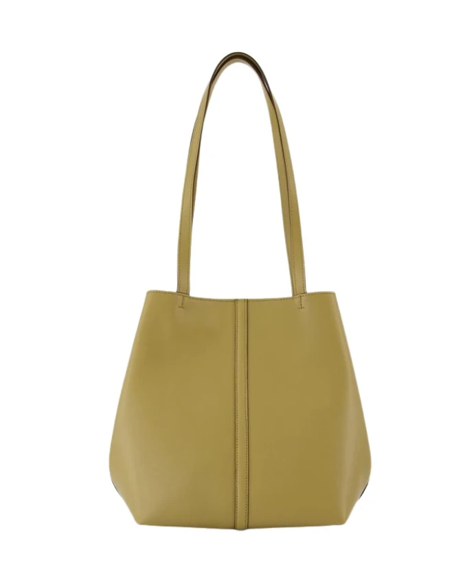 

Кожаная сумка-шоппер, двойного ношения. Vanessa Bruno, зеленый