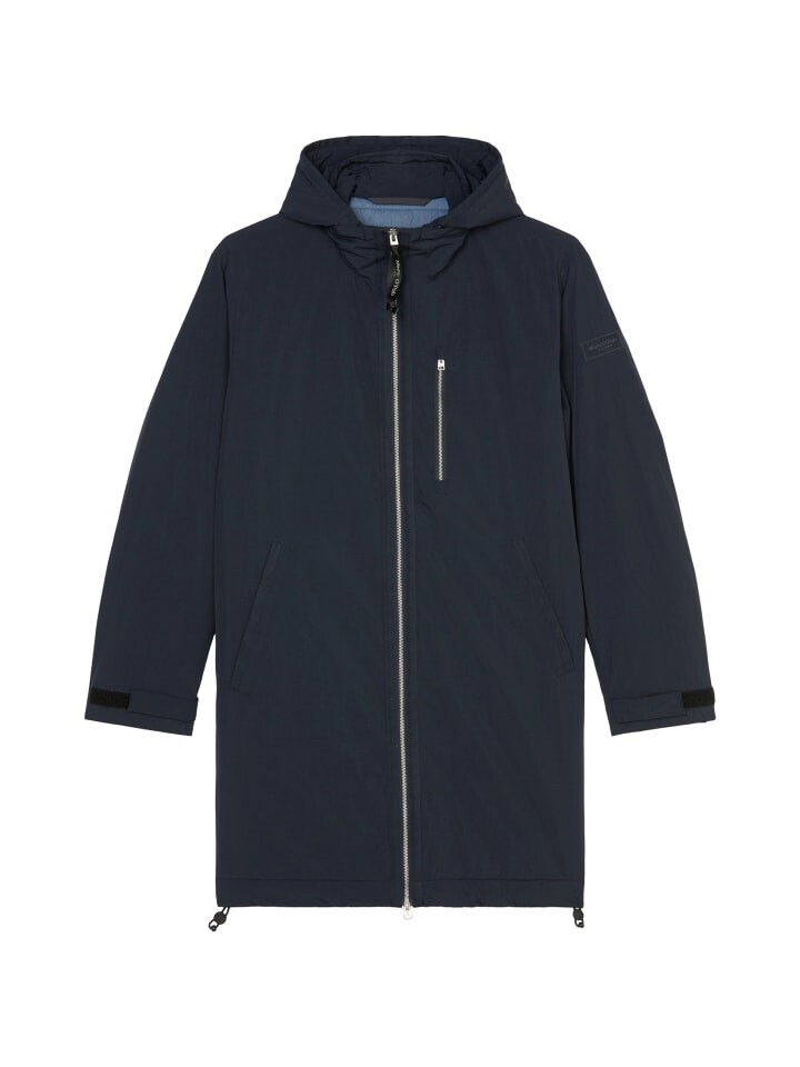 

Переходная куртка Marc O'Polo Kapuzen-Parka regular, цвет dark navy