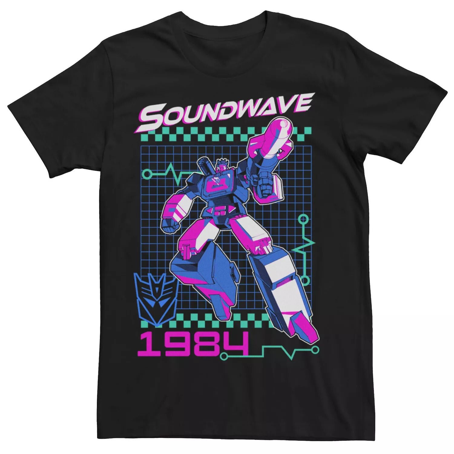 

Мужская футболка Transformers Soundwave 1984 Licensed Character