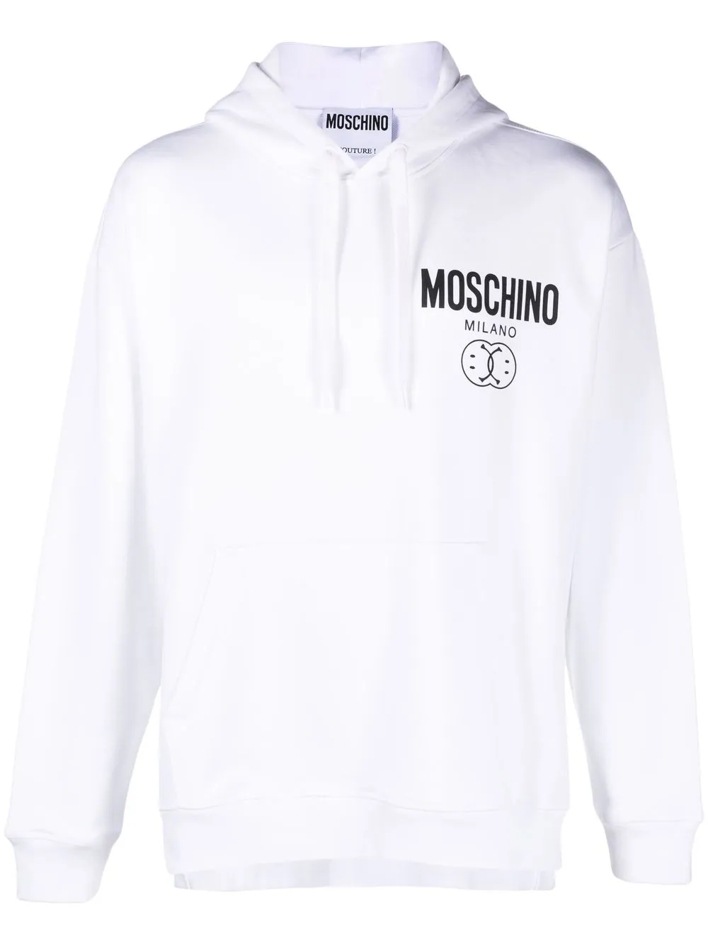

Худи с логотипом Moschino, белый