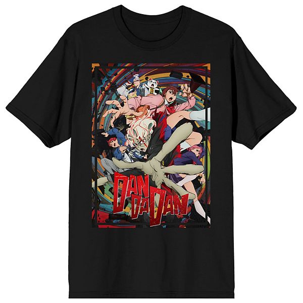 

Футболка Men's dan da dan с принтом random debris Licensed Character