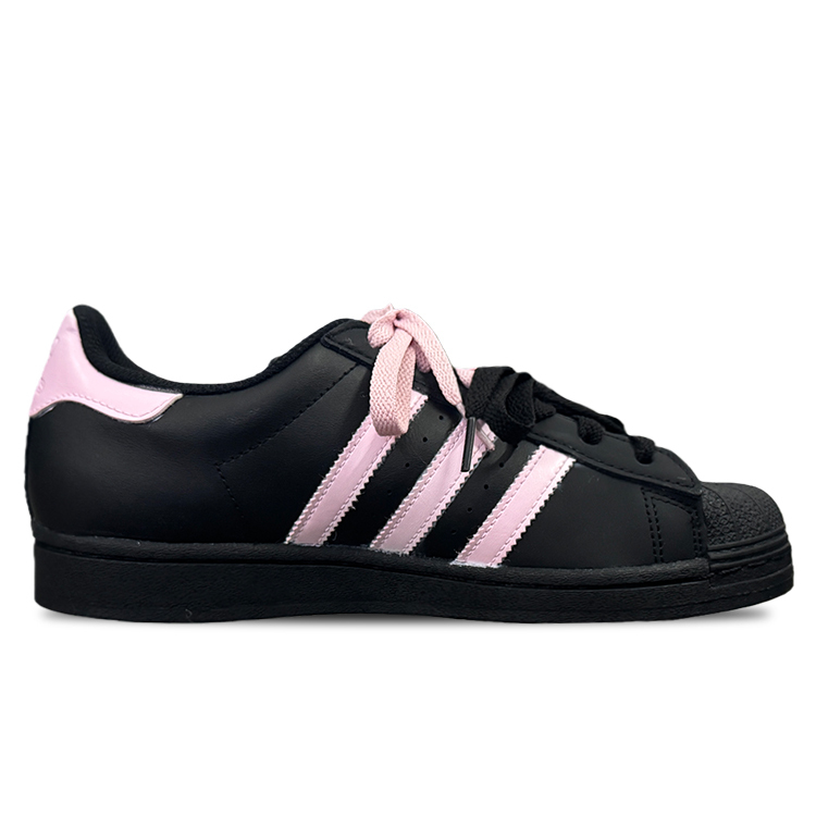 Adidas Originals Superstar 2 Heart Light Pink, Shell Head Abrasion Resistant Support Low top детские скейтборд кроссовки — фото 4