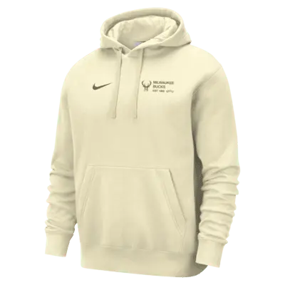 

Худи Nike Milwaukee Bucks Club Courtside, цвет Flat Opal