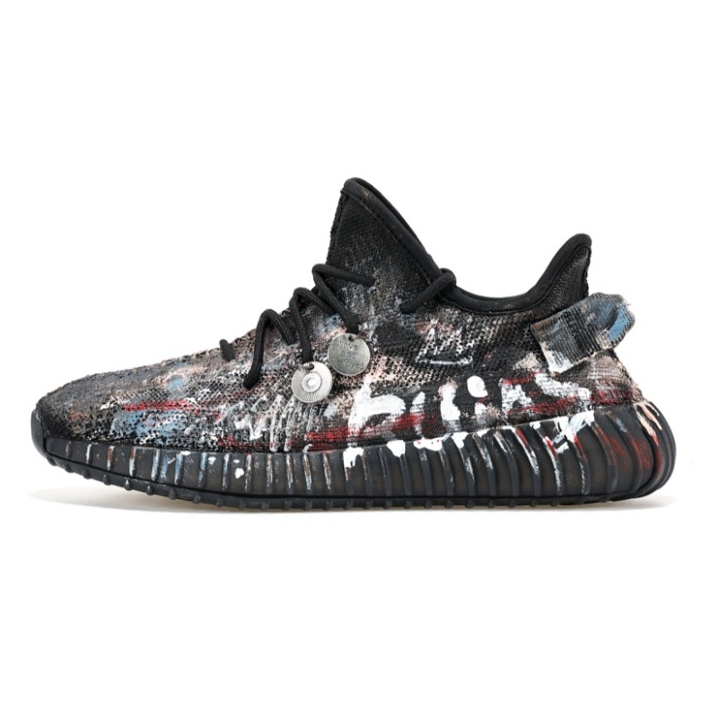 

Adidas Originals Кроссовки Yeezy Boost 350 V2 с амортизацией и дышащими свойствами, низкие, повседневные, мужские, черные
