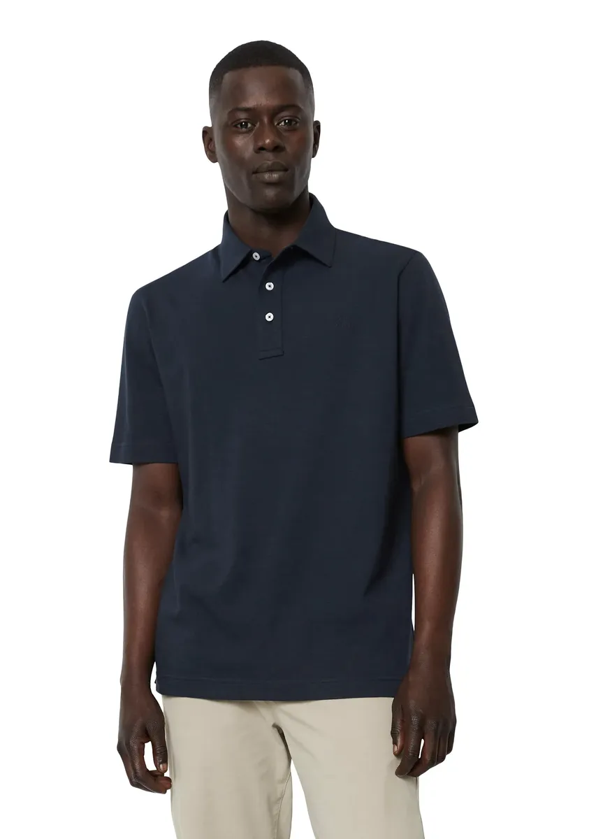 

Рубашка-поло Marc O'Polo "из чистого органического хлопка", синий